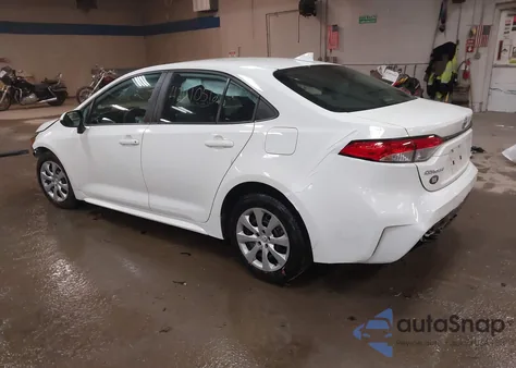 2021 Toyota Corolla Le из США, поврежденный, VIN 5YFEPMAE0MP165268